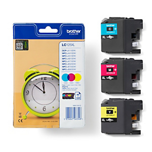 Brother LC125XL Cartouche d'encre originale grande capacité - 3 couleurs