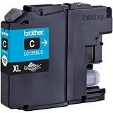 Brother LC125XLC Cartucho de tinta cian de alta capacidad Brother LC125XLC Cartucho de tinta cian de alta capacidad