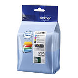 Brother LC3219XL Cartouche d'encre originale grande capacité Pack 4 couleurs - Noir, Cyan, Magenta, Jaune Brother LC3219XL Cartouche d'encre originale grande capacité Pack 4 couleurs - Noir, Cyan, Magenta, Jaune