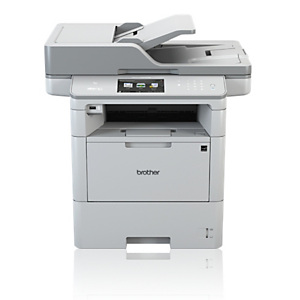 Brother MFC-L6800DW, Laser, 1200 x 1200 DPI, 520 hojas, A4, Impresión directa, Blanco Brother MFC-L6800DW, Laser, 1200 x 1200 DPI, 520 hojas, A4, Impresión directa, Blanco