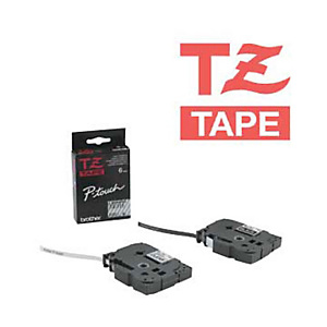 Brother Nastro "TZ" per etichettatrici - Nero/Trasparente - Dimensione mm 12 x 8 m. Brother Nastro "TZ" per etichettatrici - Nero/Trasparente - Dimensione mm 12 x 8 m.