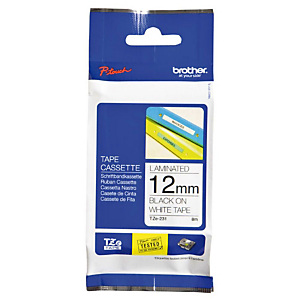 Brother Nastro "TZ" per etichettatrici - Nero/Trasparente - Dimensione mm 6 x 8 m. Brother Nastro "TZ" per etichettatrici - Nero/Trasparente - Dimensione mm 6 x 8 m.