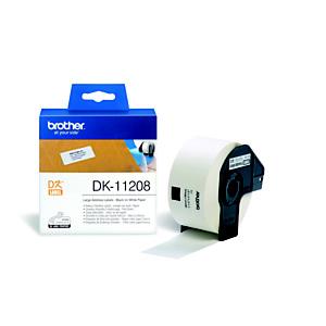 Brother ouleaux d'étiquettes Brother - Adressage - Modèles DK11208 - pour imprimante QL - 800 étiquettes Brother ouleaux d'étiquettes Brother - Adressage - Modèles DK11208 - pour imprimante QL - 800 étiquettes