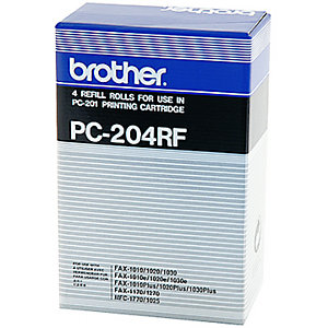 Brother PC-204RF, Cinta de impresora, negro