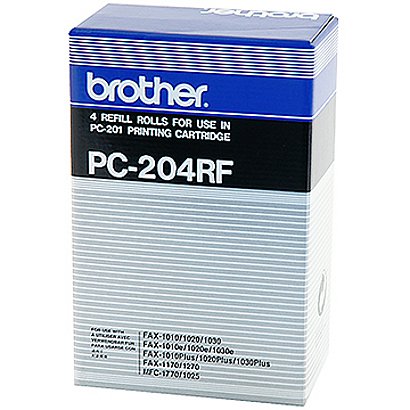 Brother PC-204RF, Cinta de impresora, negro - 1