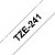 Brother Ruban adhésif d'étiquetage TZe-241, noir sur fond blanc, 18 mm x 8 m - 1