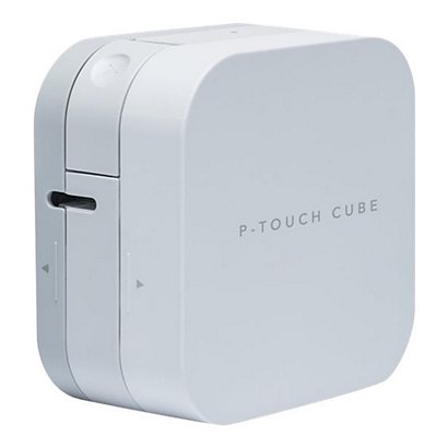 Brother Stampante per etichette Bluetooth P-touch Cube, Bianco -  Etichettatrici