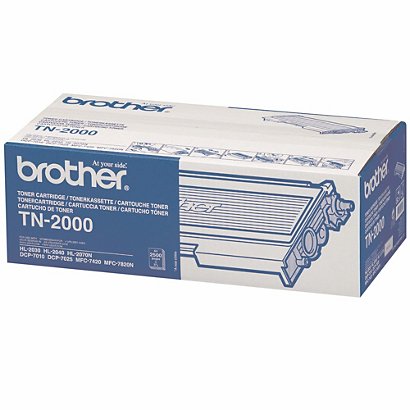 Brother TN2000 Toner original - Noir - 1