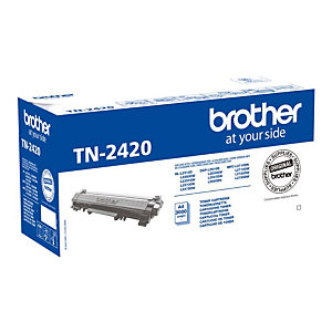BROTHER Toner Original TN-2420 N, Grande capacité - Noir