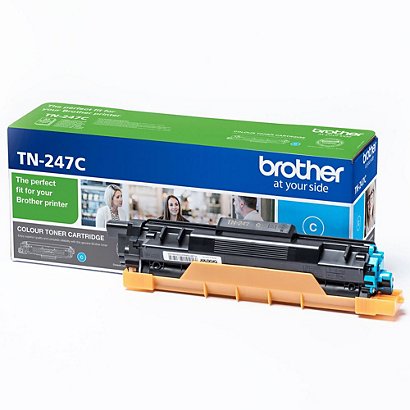 BROTHER Toner original TN247C, grande capacité - Cyan - 1