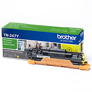BROTHER Toner original TN247Y, grande capacité - Jaune