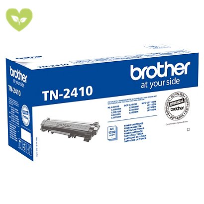 BROTHER Toner originale TN2410, Nero, Pacco singolo - 1
