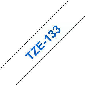 Brother TZE-133, Bleu sur transparent, TZe, Gris, Transfert thermique, Brother, PT-1280HK, PT-1280SN, PT-1280KT, PT-1100SN, PT-1100KT, PT-2100VP, PT-7 Brother TZE-133, Bleu sur transparent, TZe, Gris, Transfert thermique, Brother, PT-1280HK, PT-1280SN, PT-1280KT, PT-1100SN, PT-1100KT, PT-2100VP, PT-7