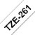 Brother TZe-261 Cinta autoadhesiva negro sobre blanco 36 mm - 1