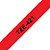Brother TZe-421, Cinta para rotuladora adhesiva, negro sobre rojo, 9 mm x 8 m - 1