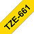 Brother Tze-661 Cinta de etiquetas adhesiva, negro sobre amarillo, 36 mm x 8 m - 1