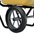 Brouette 2 roues pleines Haemmerlin Expert Twin Excellium jaune 160 L - 3