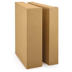 Brown A4 lever arch boxes Brown A4 lever arch boxes