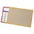 Brown, card backed envelopes, 368x444mm, pack of 50 - 2