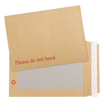 Brown card backed envelopes - 1
