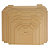 Brown, cardboard envelope with locking flap, 530x430mm, pack of 50 - 2
