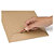 Brown cardboard envelopes with short edge opening 170x245mm, pack of 100 - 3