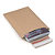 Brown cardboard envelopes with short edge opening 210x265mm, pack of 100 - 1