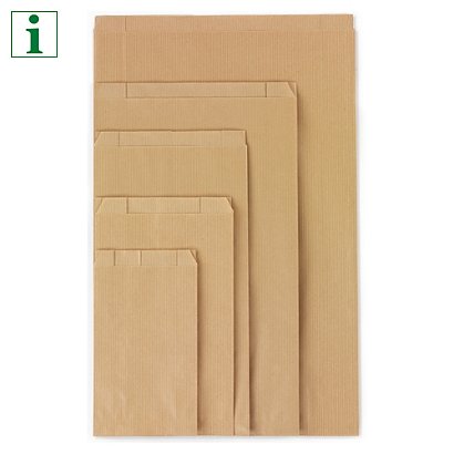 Brown Kraft paper counter bags