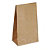 Brown paper bag 200x300x100mm, pack of 250 - 3
