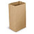 Brown paper bag 200x300x100mm, pack of 250 - 4