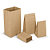 Brown paper bag 250x400x150mm, pack of 250 - 1