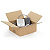 Bruine doos van enkelgolfkarton RAJA 25x25x10 cm, set van 25 - 2