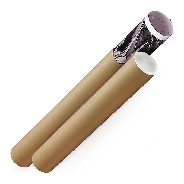 Bruine verzendkoker RAJA 60 mm lengte 430 mm - 4