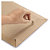 Bruine vlakkartonnen envelop met kleefstrip - opening korte zijde - 4