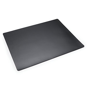 Bureau onderlegger Premium 65 x 52 cm kleur zwart