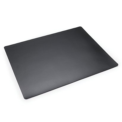 Bureau onderlegger Premium 65 x 52 cm kleur zwart - 1
