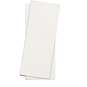 Busta porta posate con tovagliolo doppio velo, Bianco (confezione 1.000 pezzi) Busta porta posate con tovagliolo doppio velo, Bianco (confezione 1.000 pezzi)
