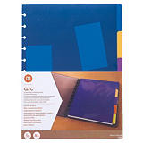 M by Staples Separadores, A4, polipropileno, colores surtidos M by Staples Separadores, A4, polipropileno, colores surtidos