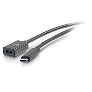 C2G 90 cm Câble de rallonge USB-C vers C 3.1 (Gén 2) mâle cers femelle (10 Gb/s), 0,9 m, USB C, USB C, USB 3.2 Gen 2 (3.1 Gen 2), 10 Gbit/s, Noir 8865 C2G 90 cm Câble de rallonge USB-C vers C 3.1 (Gén 2) mâle cers femelle (10 Gb/s), 0,9 m, USB C, USB C, USB 3.2 Gen 2 (3.1 Gen 2), 10 Gbit/s, Noir 8865