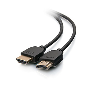 C2G Câble HDMI haut débit flexible avec connecteurs discrets, 60 cm - 4K 60 Hz, 0,6 m, HDMI Type A (Standard), HDMI Type A (Standard), Compatibilité 3 C2G Câble HDMI haut débit flexible avec connecteurs discrets, 60 cm - 4K 60 Hz, 0,6 m, HDMI Type A (Standard), HDMI Type A (Standard), Compatibilité 3