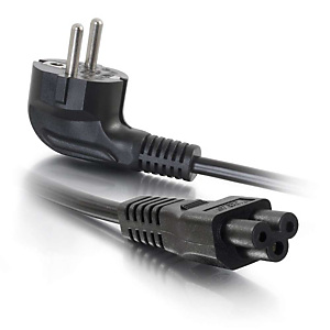 C2G Cordon d'alimentation EU pour ordinateur portable (CEE 7/7 à IEC 60320 C5) de 1 M, 1 m, CEE7/7, Coupleur C5, 250 V, 3 A 80606 C2G Cordon d'alimentation EU pour ordinateur portable (CEE 7/7 à IEC 60320 C5) de 1 M, 1 m, CEE7/7, Coupleur C5, 250 V, 3 A 80606