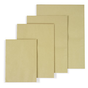 C5, C4, B5 barna borítékok, különböző méretekben