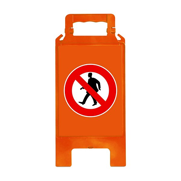 Caballete de señalización "prohibido el paso" - 2