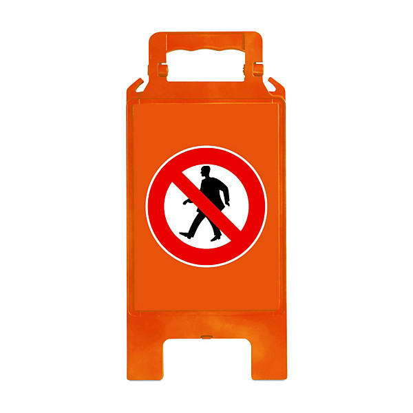 Caballete de señalización "prohibido el paso" - 1