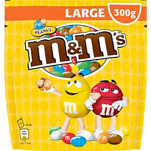 M&M'S cacahuètes chocolat au lait - Pochon de 300 g