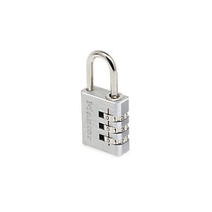 Cadenas à combinaison programmable en aluminium Master Lock
