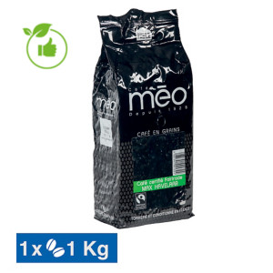 Café en grains Méo Max Havelaar, 100% arabica, 1 kg