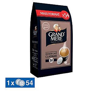Café Grand’Mère Classique, boîte de 54 dosettes souples
