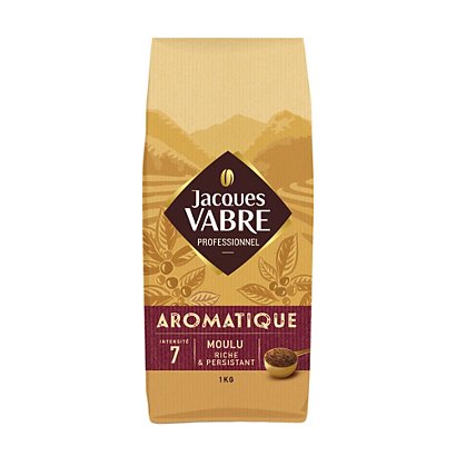 Café moulu Jacques Vabre Aromatique riche et persistant 1 kg - 1