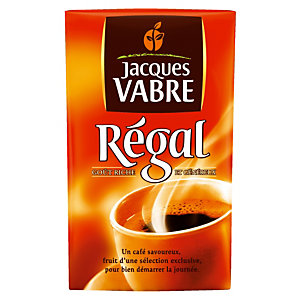 Café moulu Jacques Vabre Régal, 100% robusta, 4 x 250 g